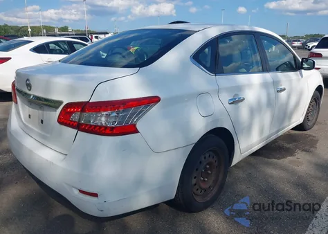 2015 Nissan Sentra S from USA, damaged, VIN 3N1AB7AP1FY283075